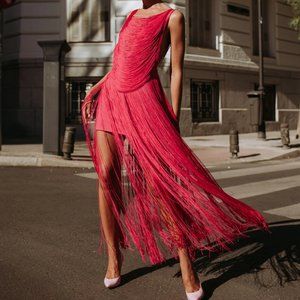 HINSOMNIA - VESTIDO ZAMBRA FUCSIA